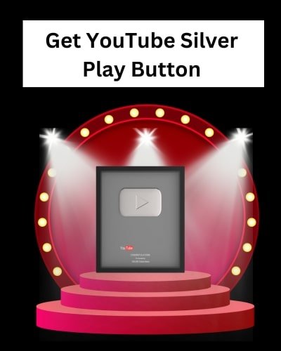 Silver play button